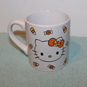 Sanrio Hello Kitty Candy Corn Ceramic Pottery Mug | Holds 14 Ounces